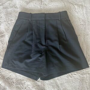 Abercrombie & Fitch High Waist Sloan Tailored Shorts - Black size 28C